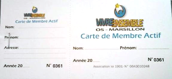 OSM Carte adhesion
